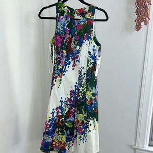 Maggy London Multicolor Floral Dress